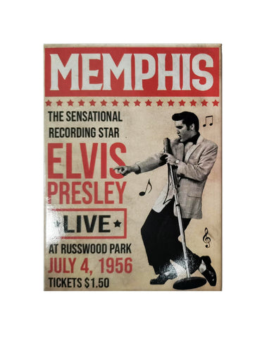Elvis Magnet - Memphis Poster