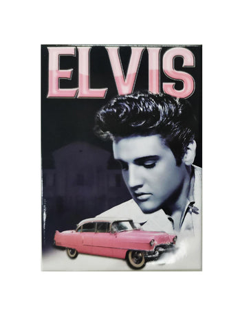 Elvis Magnet - Pink Caddy