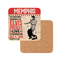 Elvis Coasters - Memphis Poster - 6pc Set