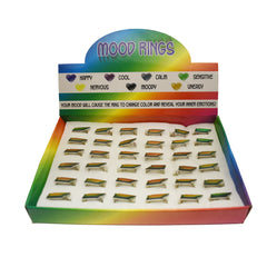 Tennessee Mood Ring - 36 Ring Display
