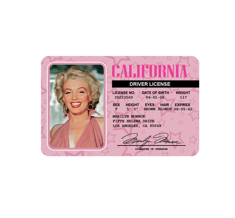 Marilyn Monroe - Driver License