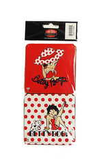 Betty Boop Coasters - Polka Dots