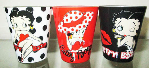 Betty Boop Shot Glass - Polka Dots