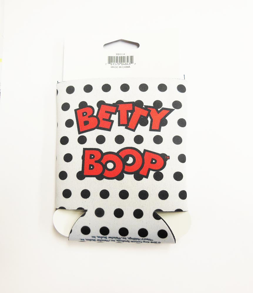 Betty Boop Huggie/Koozie - Polka Dots