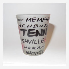 Tennessee Shot Glass - Cities
