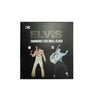 Elvis Clock - Swinging Legs Blue Suede Shoes