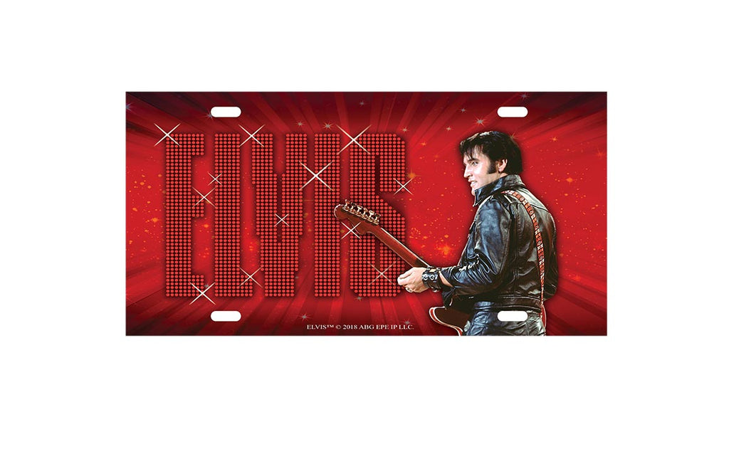 Elvis Magnet - License Plate '68 Name