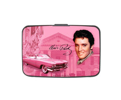 Elvis Card Case - Pink With Guitar - 12pc Set