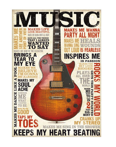 Postcards - Music is Passion - Pack of 50