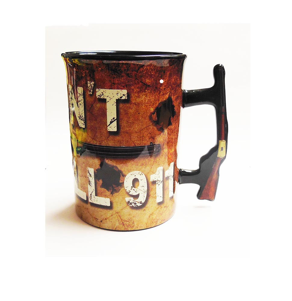 Mug - We Don't Call 911 Rifle Handle