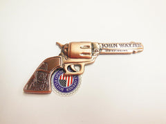 John Wayne Bottle Opener and Magnet - Copper Pistol