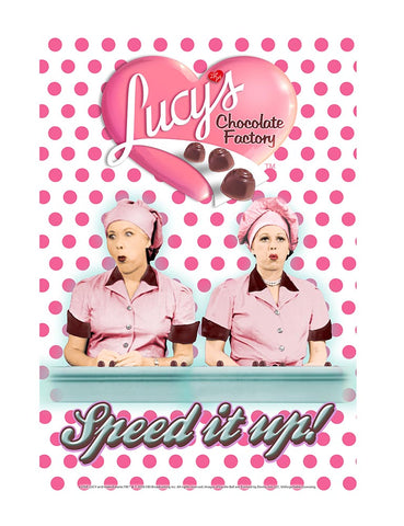 Lucy Sign - Chocolate Factory