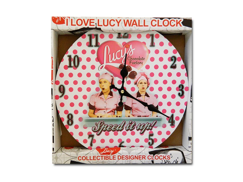 Lucy Clock - Chocolate Factory