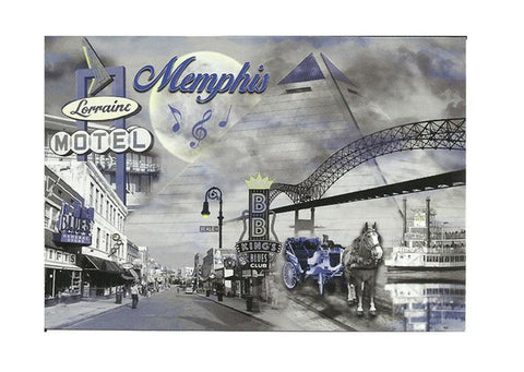 Memphis Postcards - Smokey Night - Pack of 50