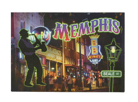 Memphis Postcards - Blues Man - Pack of 50