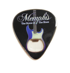 Memphis Bottle Opener & Magnet - Guitar Pick