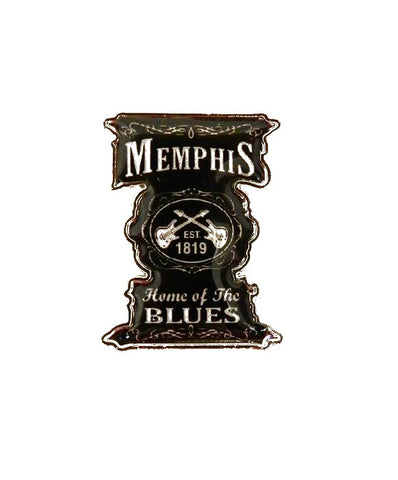 Memphis Pin - Blk & Wht Est