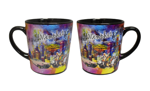 Memphis Mug - Collage Skyline