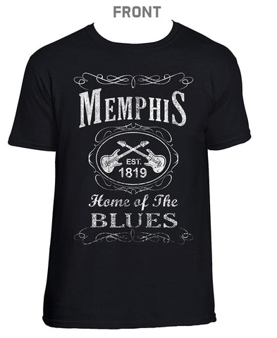 Memphis T-Shirt - Blk & Wht Est.