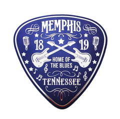 Memphis Magnet - Foil Guitar Pick Large