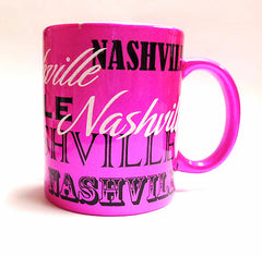 Nashville Mug - Metallic Pink