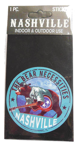 Nashville Sticker - Bear Necessities