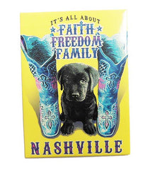 Nashville Magnet - Faith Puppy
