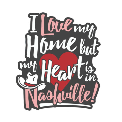 Nashville Magnet - Heart in Nashville