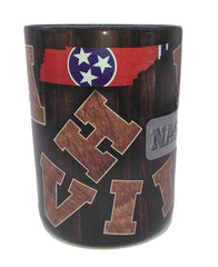 Nashville Mug - Wood Letters