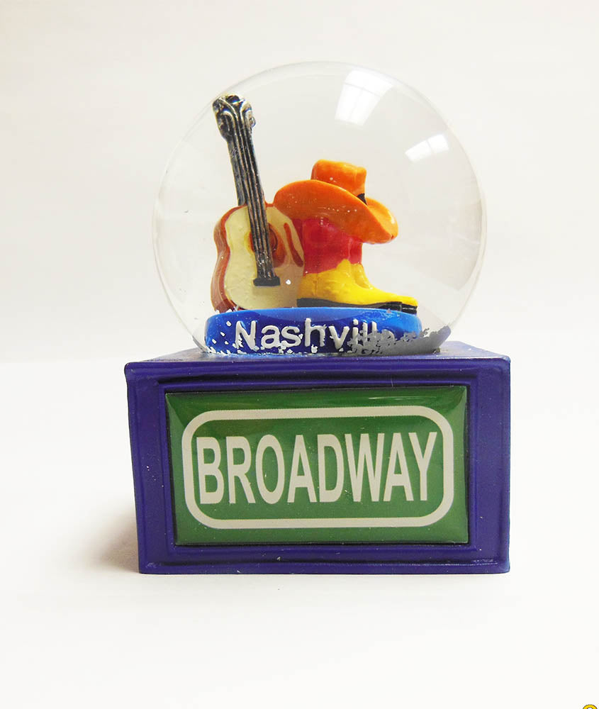 Nashville Snowglobe - Broadway Icons