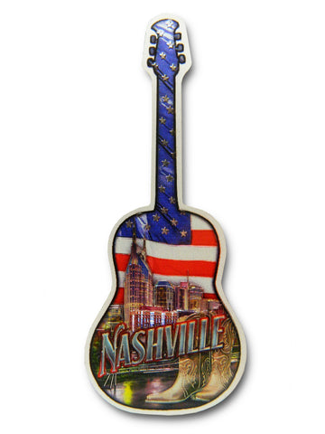 Nashville Magnet - Guitar Foil