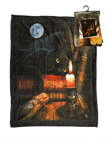 Lisa Parker Art Throw Blanket - The Witching Hour