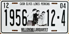 Million Dollar Quartet License Plate - 1956