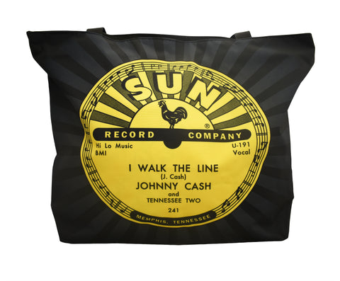 Sun Record Tote - Johnny Cash I Walk The Line