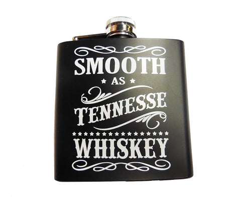 Tennessee Flask - Smooth As TN Whiskey