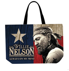 Willie Nelson Tote Bag  - Always On My Mind