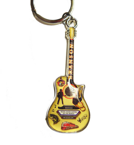 Branson Key Chain - Guitar Patches