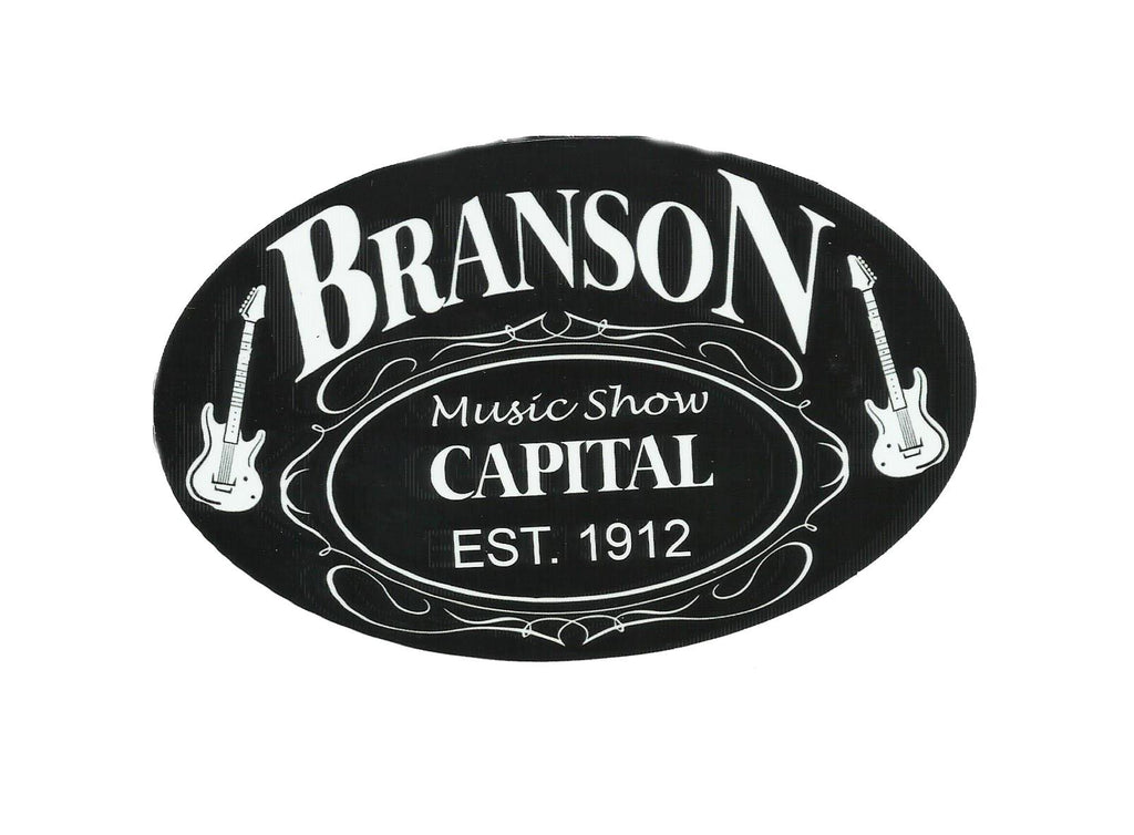 Branson Sticker - Blk&Wht Est.