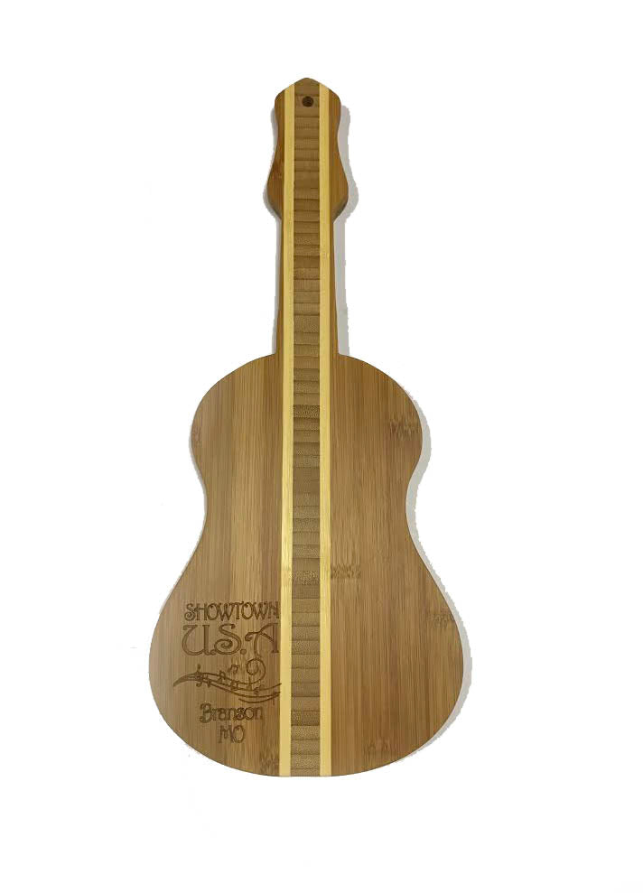 Branson Wood Cutting Board - Guitar Shape