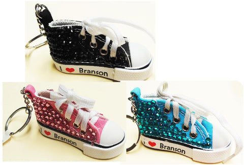 Branson Keychain - Shoe 3 Colors - 3pc Set