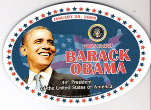 Obama Magnet - Oval