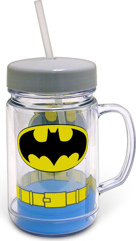 Batman Tumbler - Mason Jar