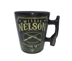 Willie Nelson Shot Glass - Shotgun Willie
