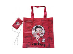 Betty Boop Bag w/ Pouch Red - 12pc Set