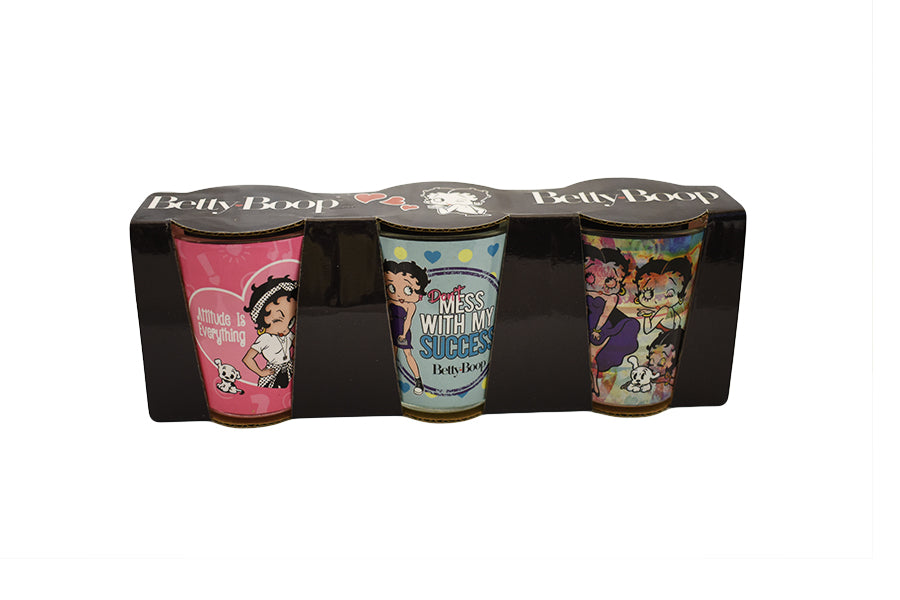 Betty Boop Shot Glass Set - Colorful