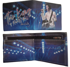 Elvis Wallet Blue King Fold