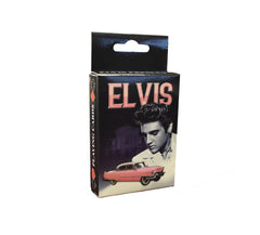 Elvis Playing Cards Pink Caddy