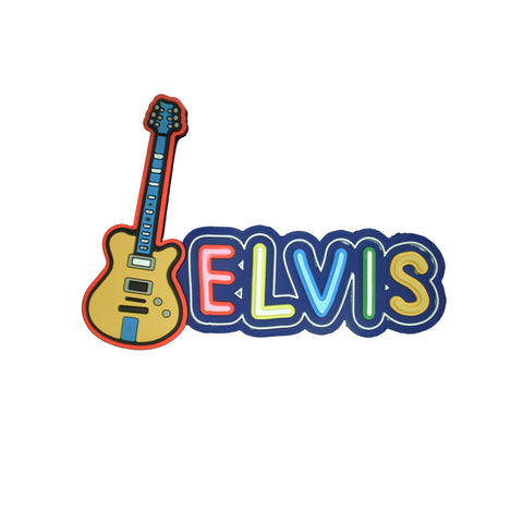 Elvis Magnet - PVC Guitar