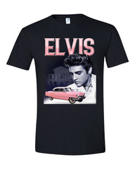 Elvis T-Shirt  Pink Caddy