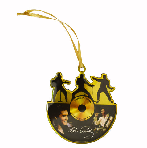 Elvis Ornament - Gold Record